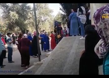 مصابون بكورونا يحتجون بمستشفى “كوكار” بفاس