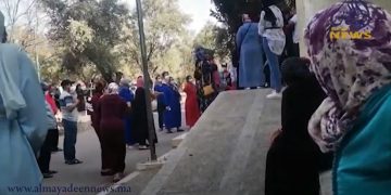 مصابون بكورونا يحتجون بمستشفى “كوكار” بفاس
