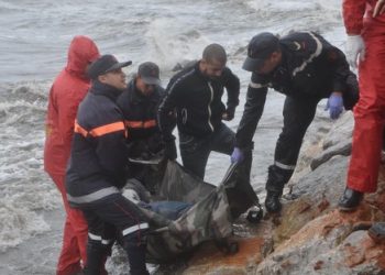 حداد شامل بقصبة تادلة على 18 مهاجرا من المدينة قضوا غرقا  في البحر