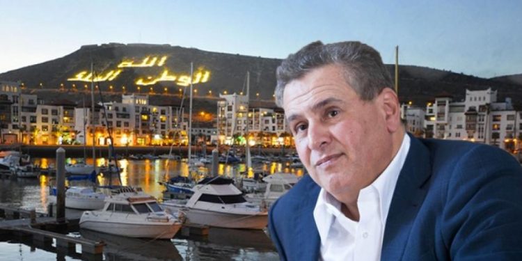 أخنوش منتشيا بعموديته لأكادير : هدفي هو بناء أكادير العالمية