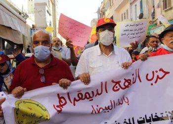 رغم المنع..رفاق البراهمة يرفعون من وتيرة حملة “ما مصوتينش” ..غالي لـ”الميادين نيوز” صدر الدولة لا يتسع للصوت الآخر