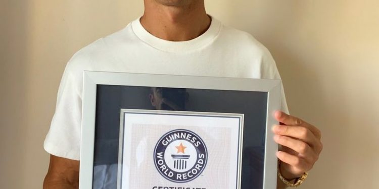 رونالدو يدخل موسوعة غينيس