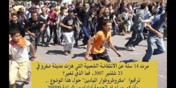 روبورطاج حول مرور 14 سنة عن الهزة الإجتماعية في صفرو بسبب الغلاء