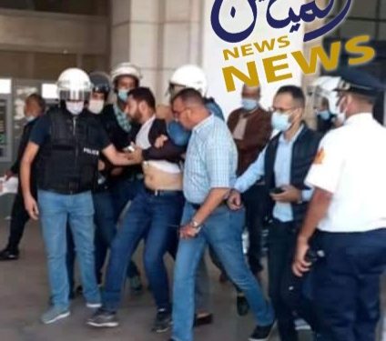 اعتقال 7 أساتذة في أول تدخل أمني عنيف في حق”الأساتذة المتعاقدين”على عهد حكومة اخنوش