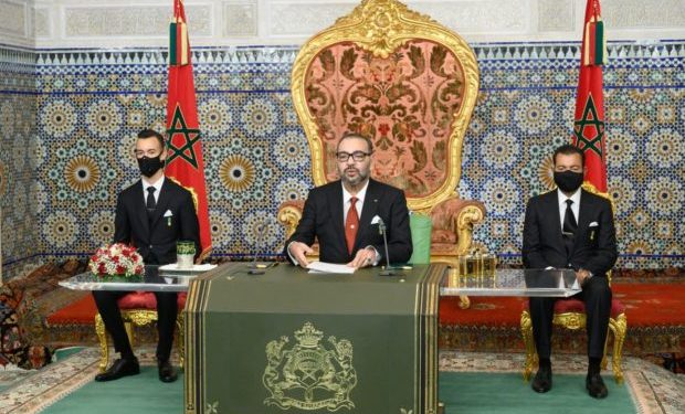الملك يدعو غوتيريس ومبعوثه الشخصي إلى الإسراع بإطلاق العملية السياسية على أرضية قرارات مجلس الأمن منذ 2007