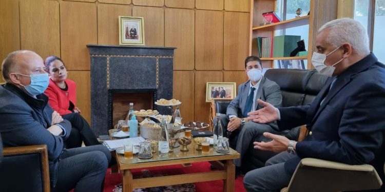المفوضية السامية لشؤون اللاجئين تتلقى من وزير الصحة المغربي تفاصيل مخطط تلقيح اللاجئين بالمغرب