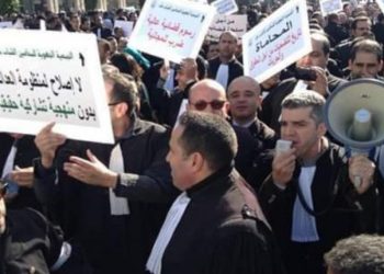 المحامون بفاس يصفون وزارة وهبي بوزارة”الذل”وهم يرددون شعار”وخا تعيا ما تطفي..نار المحامي غا تشعل”(((فيديو)))