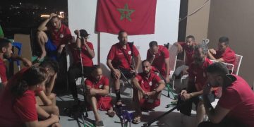المنتخب المغربي لمبتروري الطراف صورة خاصة بالميادين نيوز