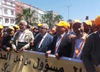 بنكيران يقود بالرباط تظاهرة نقابة “البيجدي”في فاتح ماي ضد الغلاء