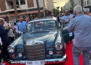 الصورة// معرض السيارات الكلاسيكية