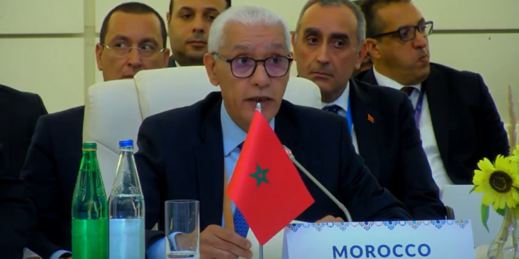 الطالبي العلمي وبرلمانيان من جهة فاس يمثلون المغرب بالمؤتمر الأول للشبكة البرلمانية لدول حركة عدم الانحياز بأذربيجان ((+ فيديو))