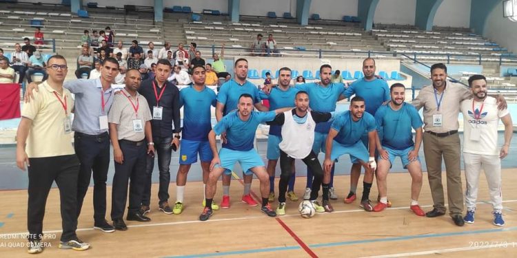 فريق موظفي السجن المحلي رأس الماء ضواحي فاس يفوز بدوري جهة فاس- مكناس لكرة القدم المصغرة