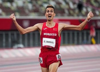 ابن فاس البطل الأولمبي المغربي سفيان البقالي يتأهل إلى نهائي 3000 متر موانع في يوجين بأمريكا
