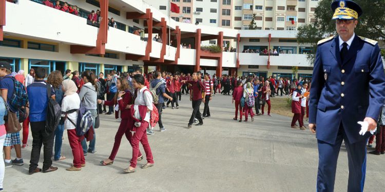 مديرية الحموشي تقدم حصيلة مصالحها لتأمين المؤسسات التعليمية على الصعيد الوطني(2022-2021)