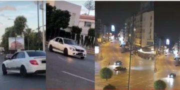 زوجة وابن المغني الشعبي عادل الميلودي يعتديان على عناصر الشرطة بسبب سياقة ابن لفشوش الاستعراضية بشوارع القنيطرة