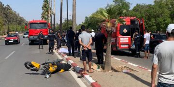 فاس.. وفاة سائق دراجة نارية في حادث سير مروع