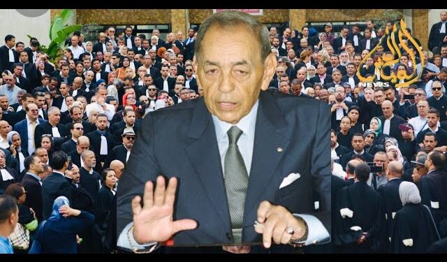 شاهد ماذا قال المحامون عن”الحسن الثاني والمحاماة” في وقفتهم أمام البرلمان ضد التضريب الحكومي الجديد