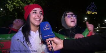 من فاس:دموع الخسارة أمام فرنسا و فرح ربح منتخب لا يعرف المستحيل