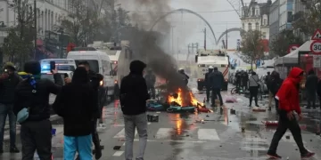 بلجيكا:شرطة العاصمة بروكسيل توقف 18 شخصا ضمن الجولة الثانية من شغب طوفان تأهل المغرب