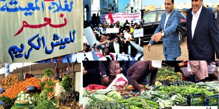 حكومة أخنوش تنهار أمام موجهة الغلاء.. وتُعلق فشلها على السماسرة والمضاربين