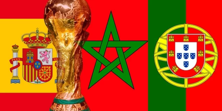 الملك محمد السادس يعلن الترشح المشترك للمغرب معية جاريه إسبانيا والبرتغال لاستضافة كأس العالم 2030 خلال حفل منح “الكاف” جائزة “التميز” للملك نظير إنجازات مونديال قطر