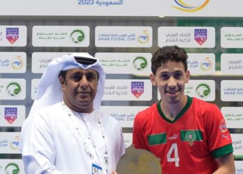 كأس العرب لكرة القدم للصالات بالسعودية: المنتخب المغربي في النهائي للمرة الثالثة تواليا بعد تغلبه على ليبيا( 5-1)