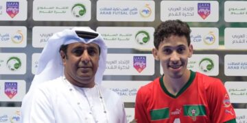 كأس العرب لكرة القدم للصالات بالسعودية: المنتخب المغربي في النهائي للمرة الثالثة تواليا بعد تغلبه على ليبيا( 5-1)