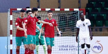 المنتخب المغربي لكرة  القدم للصالات يصنعون الحدث بجدة السعودية وعينهم على اللقب العربي الثالث تواليا