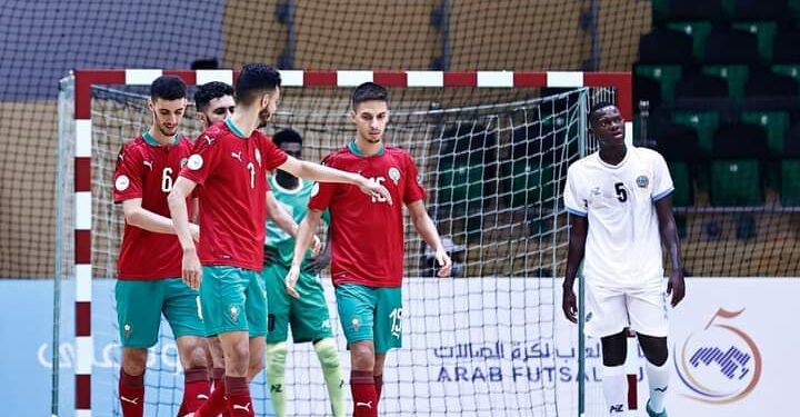 المنتخب المغربي لكرة القدم للصالات يصنعون الحدث بجدة السعودية وعينهم على اللقب العربي الثالث تواليا