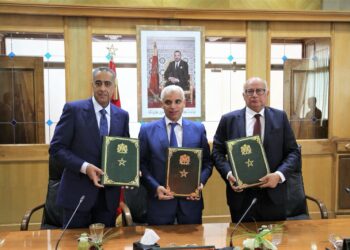 آيت الطالب والحموشي والسغروشني يوقعون على اتفاقية الولوج للخدمات الصحية عبر منظومة الهوية الرقمية للبطاقة الوطنية