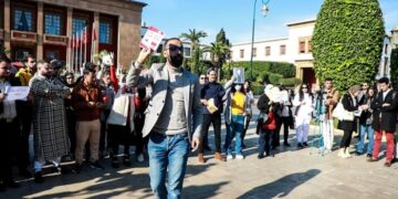 ابتدائية الرباط تدين  قائد احتجاجات امتحان المحاماة بشهر حبسا موقوف التنفيذ بتهمة “التهديد بالقتل”في حق زميلة له