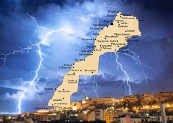 نشرة إنذارية نمن الأرصاد..زخات رعدية قوية مرتقبة بعد زوال اليوم الإثنين بعدد من مناطق المغرب