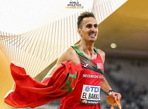 سفيان البقالي ضمن المرشحين لجائزة أفضل عداء عالمي لسنة 2023