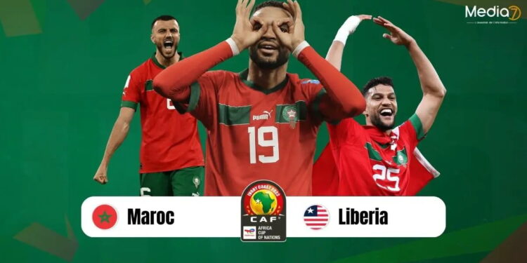 تشكيلة المنتخب الوطني المغربي لمواجهة ليبيريا بأكادير