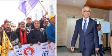 النقابات التعليمية تتهم الوزير بنموسى بالتشويش على عمليات التفاوض المباشر معها لنزع فتيل الاحتقان ..وتطالبه بإلغاء  الاقتطاع من أجور المضربين