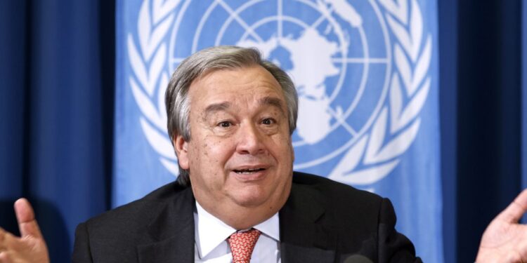 page1_Guterres - الميادين نيوز غوتريس يُحرج بايدن بحديثه عن تحول غزة إلى”مقبرة للأطفال”.. وعدد القتلى يتخطى عشرة آلاف بحسب”حماس”