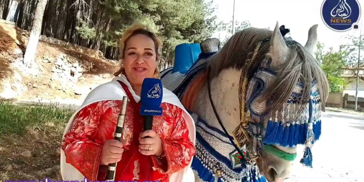 ربورتاج(فيديو) : من إيموزار كندر .. قصة عِشق ووفاء وتناغم بين امرأة أمازيغية وفرسها الأزرق