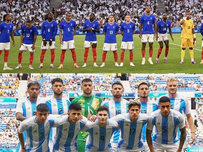 فرنسا والأرجنتين باولمبياد باريس 2024