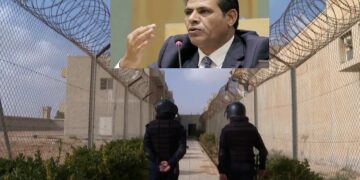أحد السجون الاردنية و في الإطار الزسن رئيس لجنة الحريات البرلمانية