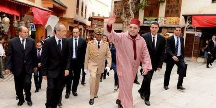 زيارة سابقة للملك محمد السادس لفاس العتيقة