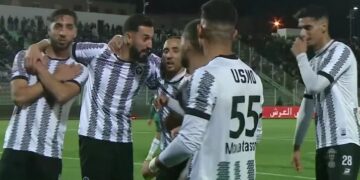 أولى مفاجآت كأس العرش : الاتحاد الإسلامي الوجدي إلى ربع النهائي بعد الإطاحة بالرجاء البيضاوي