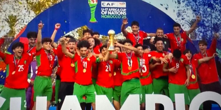 أشبال الأطلس يتوجون بأول كأس إفريقيا