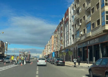 تعثر مشروع تهيئة شارع فريد الأنصاري في قلب ضجة كبيرة بمدينة مكناس
