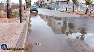 بالفيديو: الأمطار تفضح اختلالات تهيئة شوارع وساحات فاس الإفريقية والمونديالية