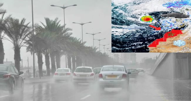 نشرة انذارية من المستوى البرتقالي: تساقطات ثلجية وأمطار قوية مرتقبة بعدد من المناطق