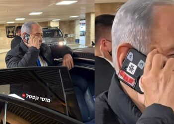 هاتف نتنياهو بكاميرا مغطاة بشريط لاصق يُثير الجدل داخل وخارج إسرائيل