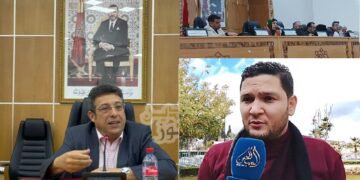 صورة مركبة..عمدة فاس والمستشار علي لقصب( PPS)