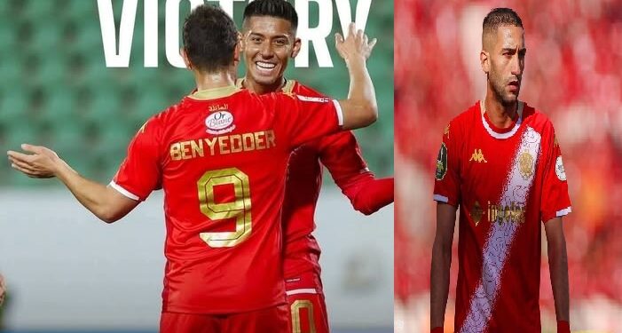 بحضور زياش..الوداد البيضاوي يستعيد الصدارة عقب اكتساح أولمبيك الدشيرة بخماسية نظيفة