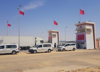 معبر الكركارات الحدودي جنوب الداخلة