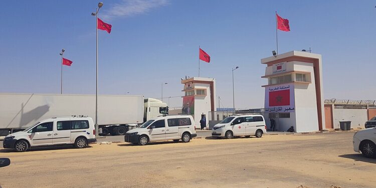 معبر الكركارات الحدودي جنوب الداخلة